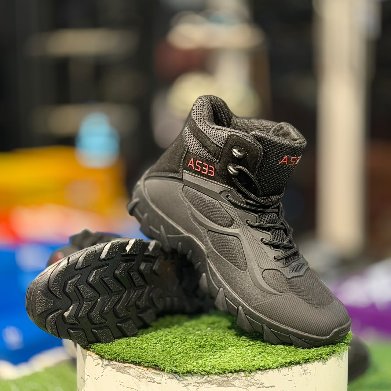 A533 Boot Half Black