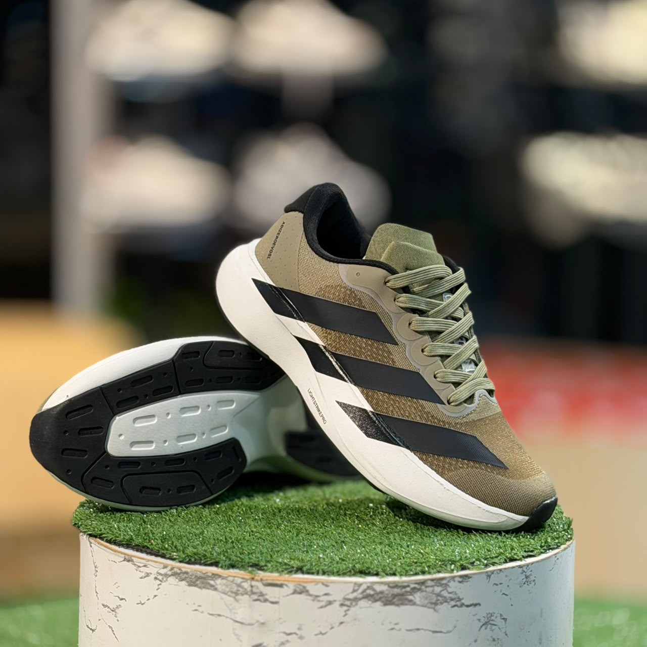 Adizero Evo SL Olive Green N Black