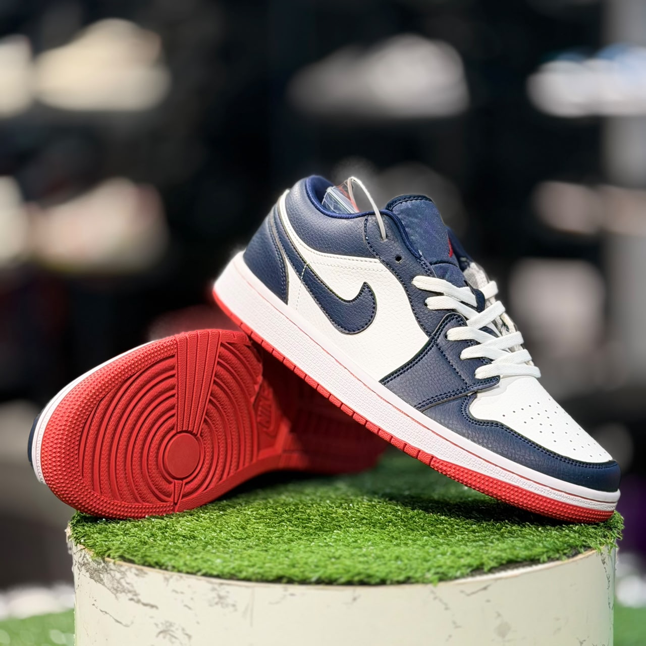 Air Jordan 1 Low Obsidian Ember Glow