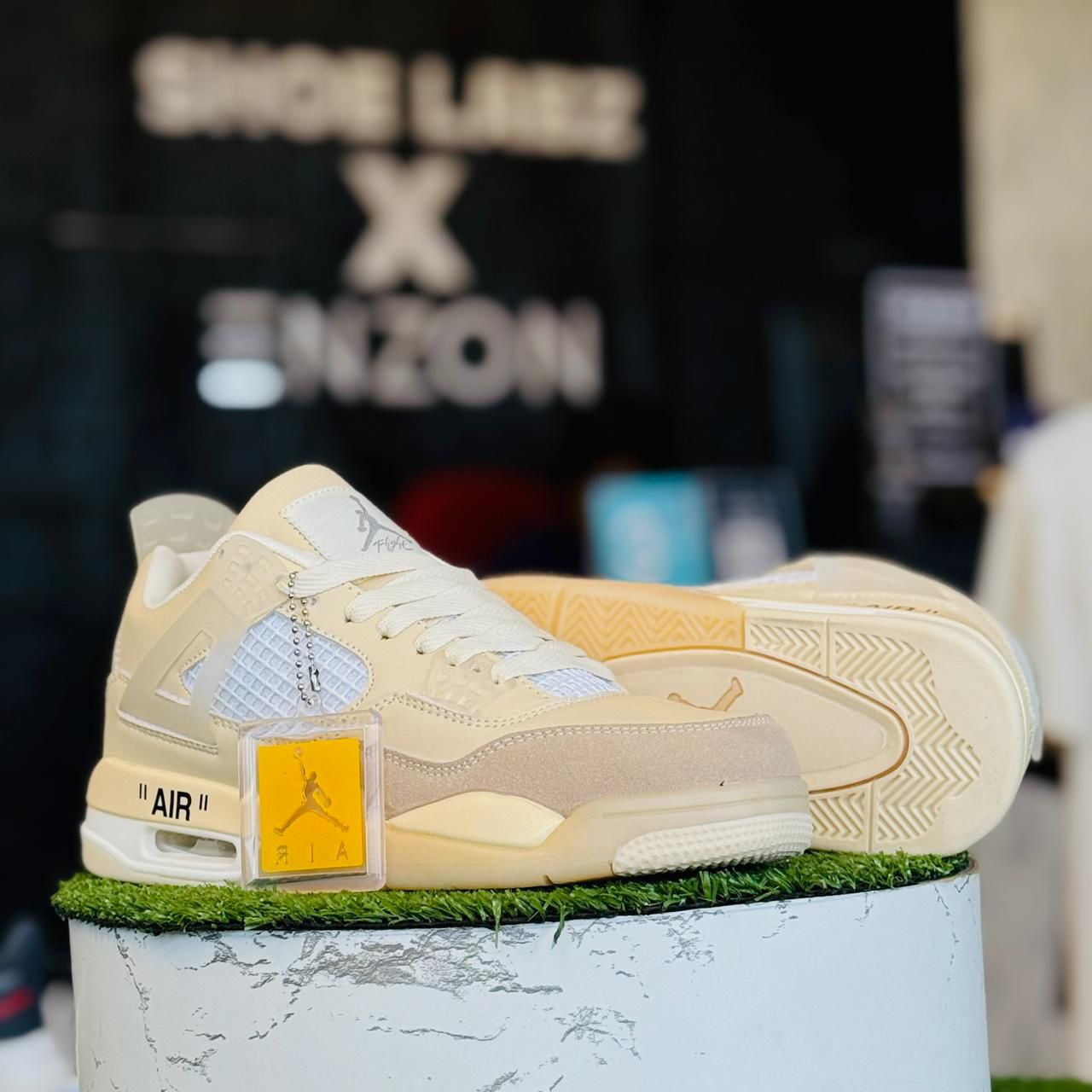 Air Jordan 4 Retro Sail Off White
