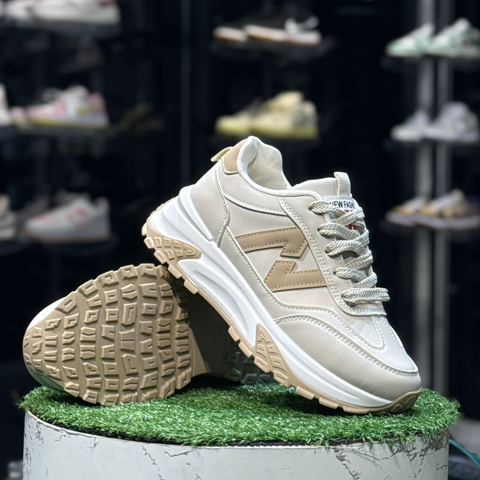 Fashion Chunky Beige