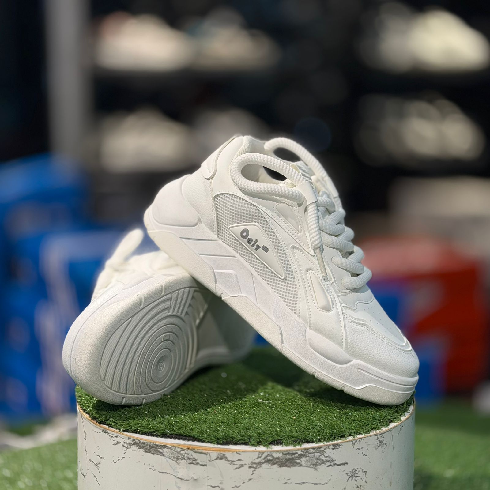 Fashion Chunky Ogiy Full White