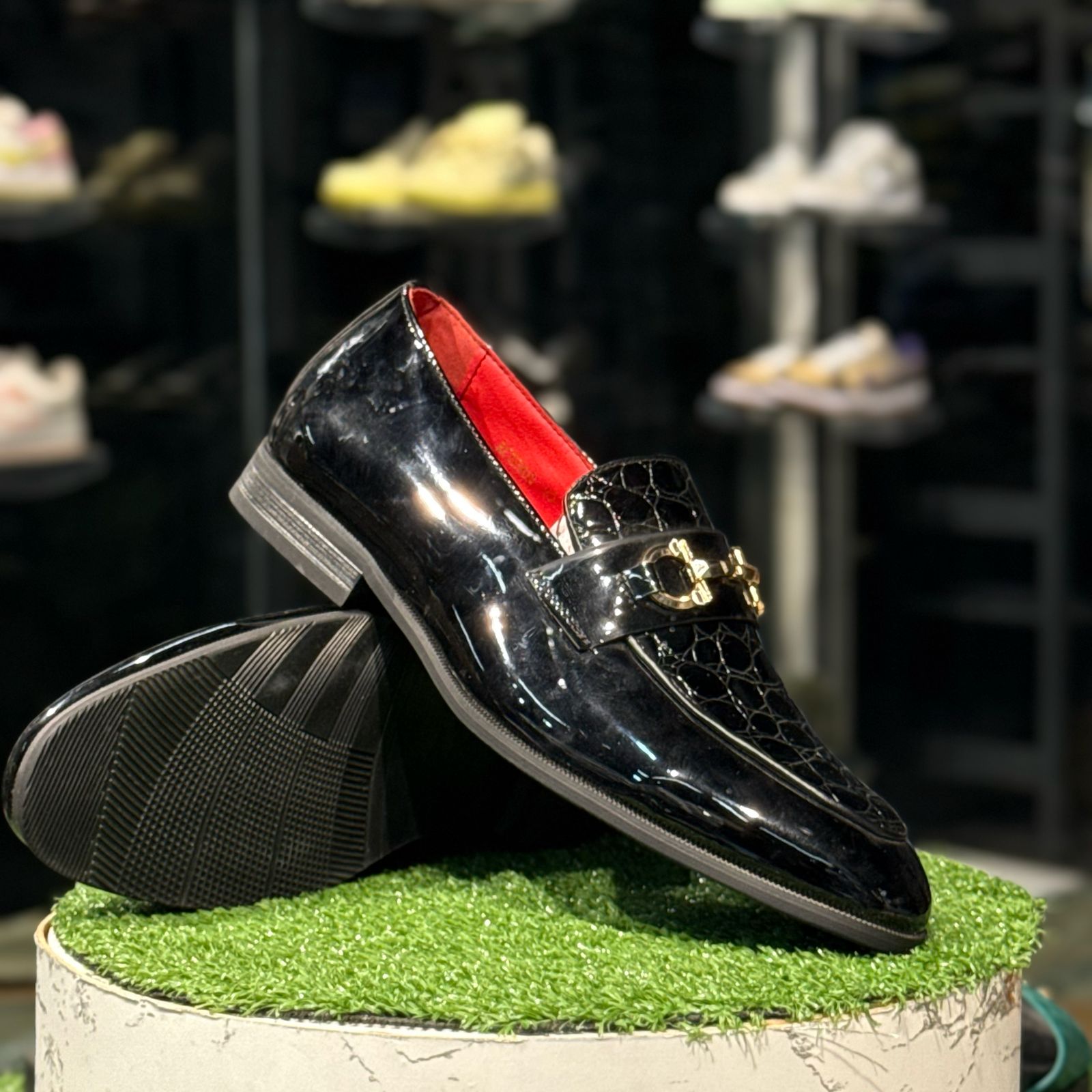 Gucci Black Crocodile