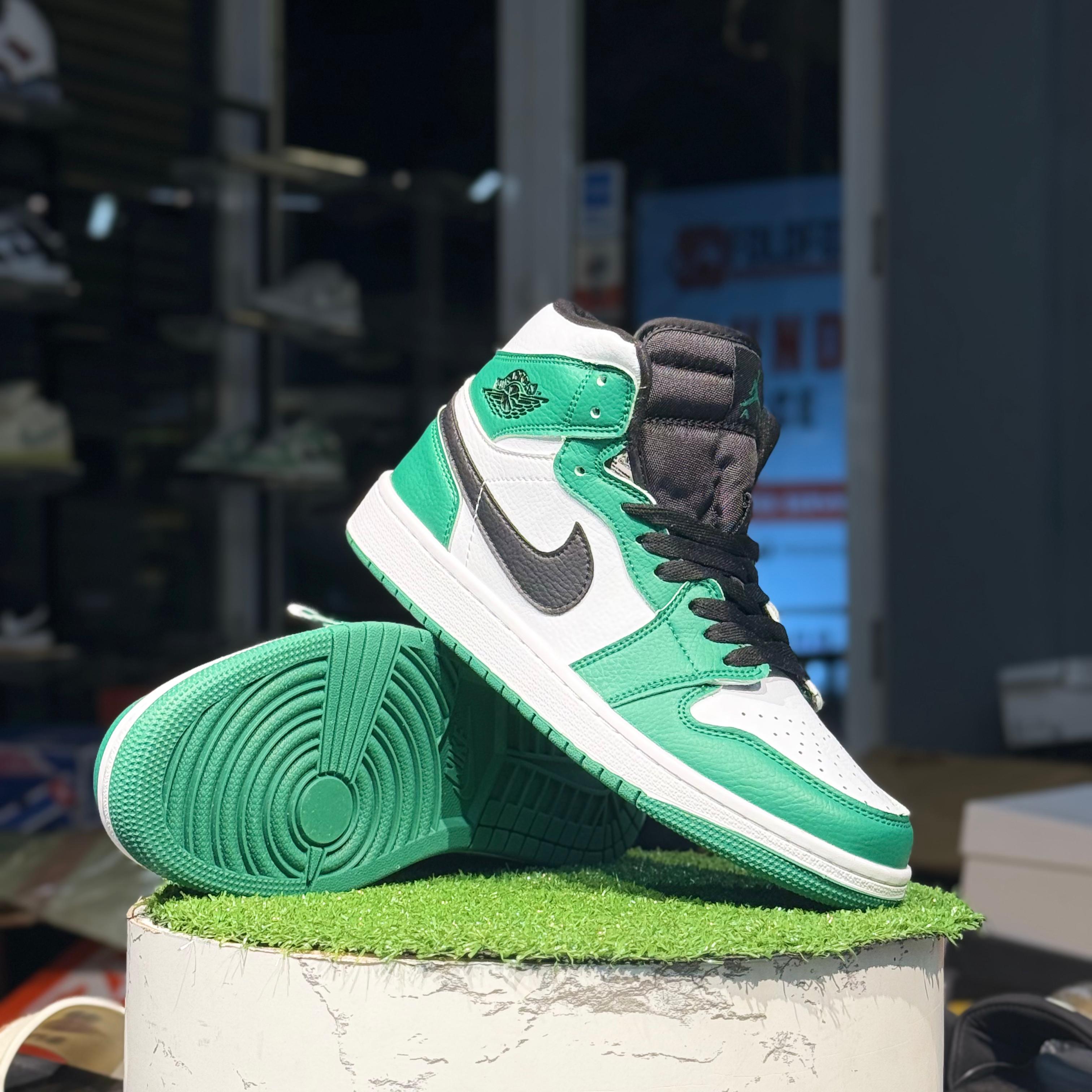 Jordan 1 High Top Pine Green