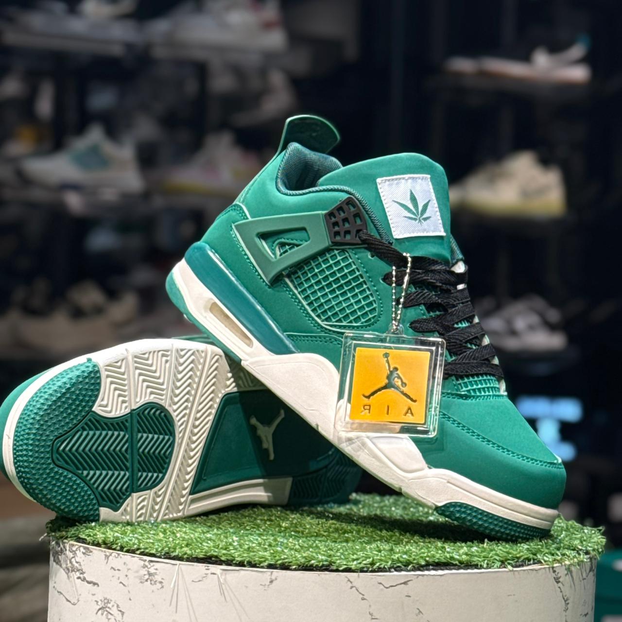 Jordan 4 Retro 4/20 Green
