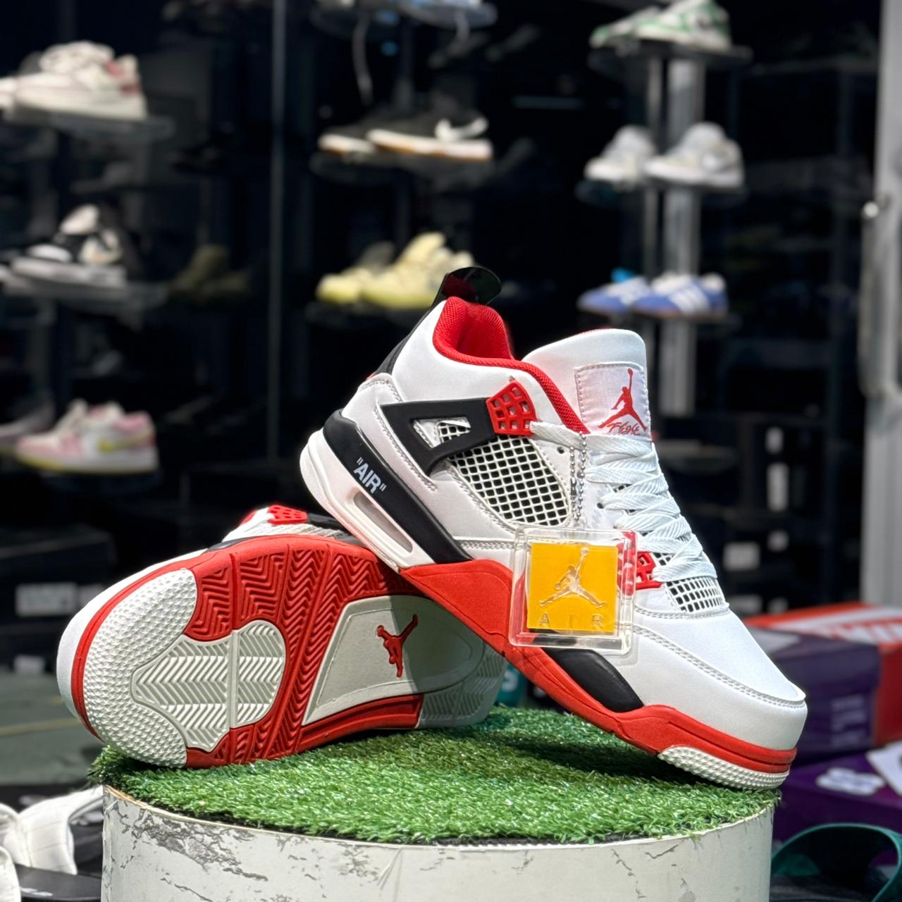 Jordan 4 Retro Fire Red