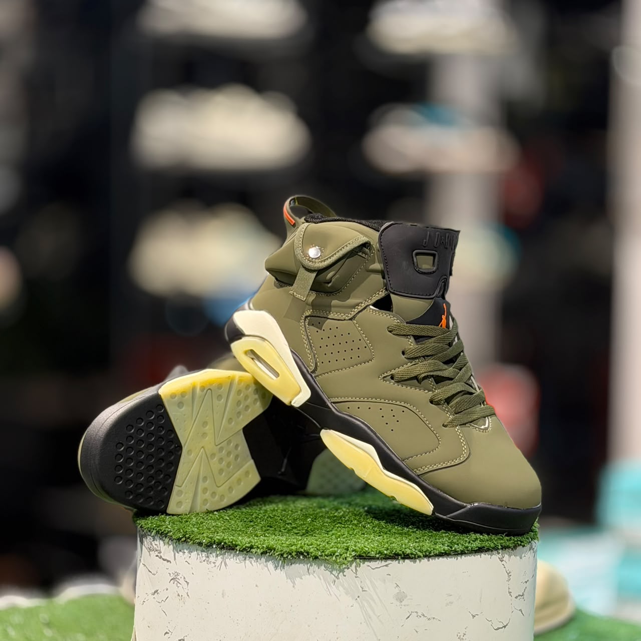 Jordan 6 Retro Army Green