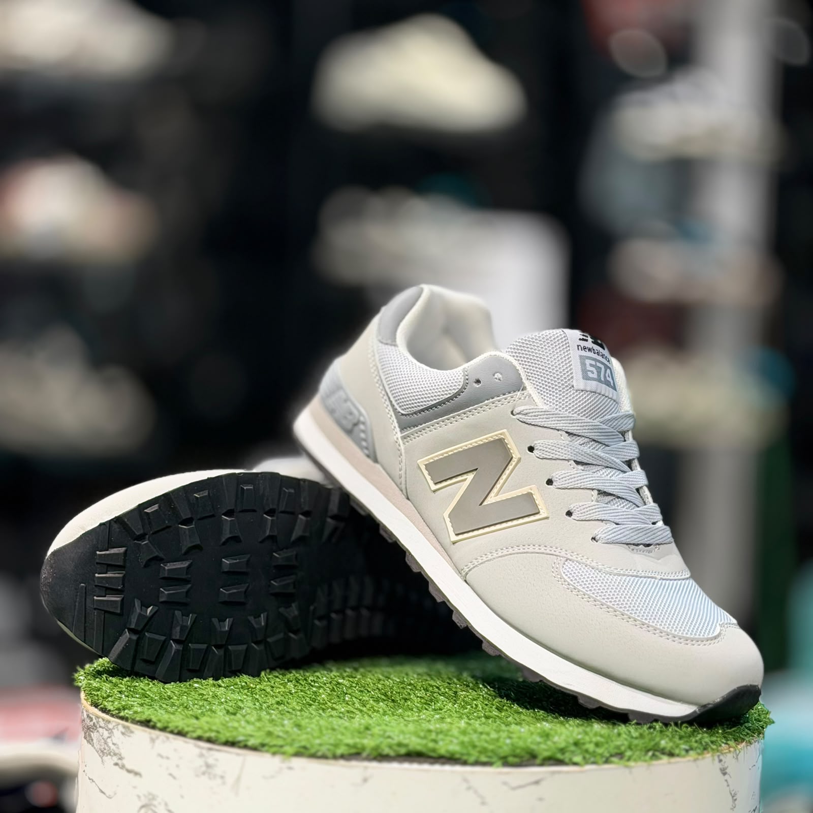 New Balance 574 Grey Suede