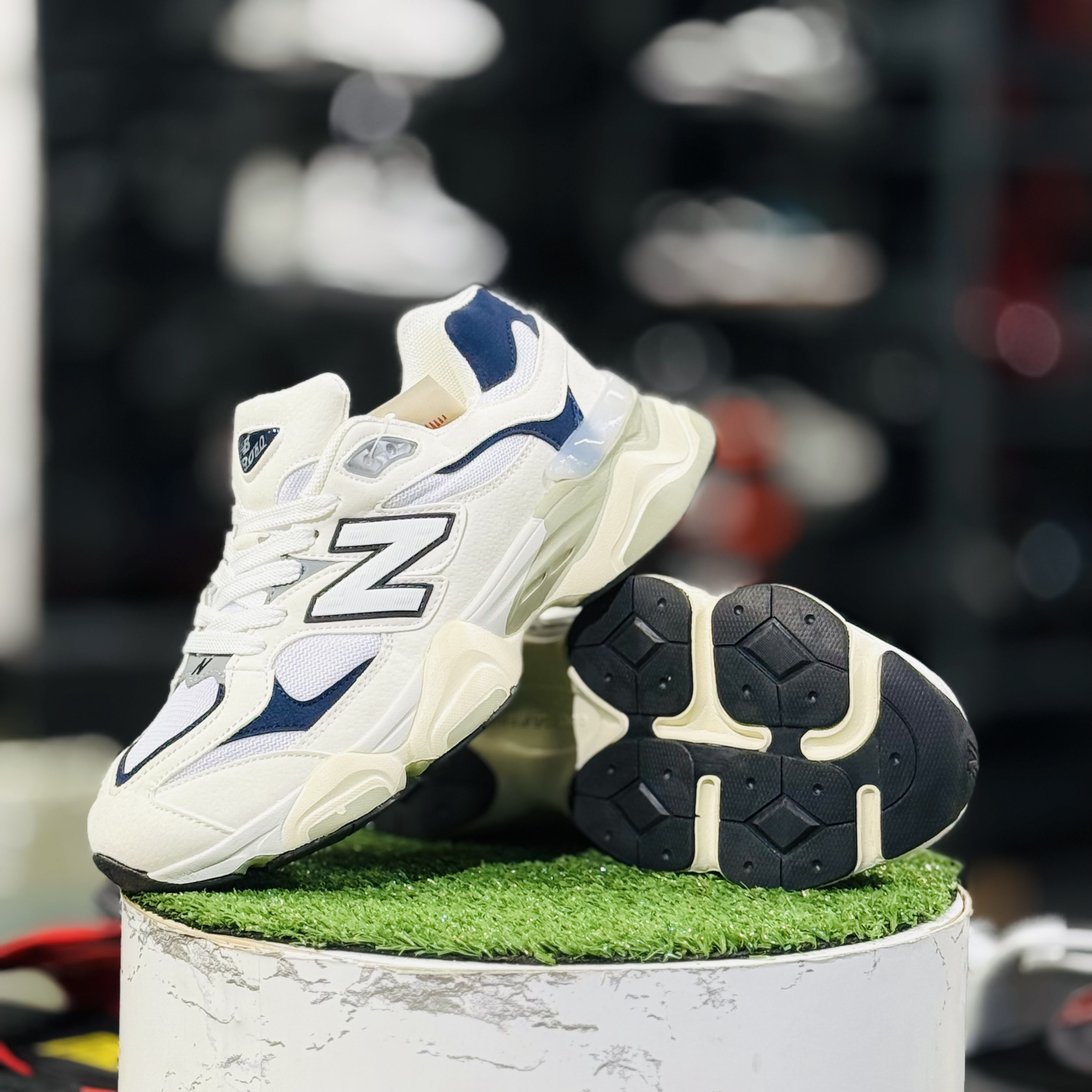 New Balance 9060 White Navy