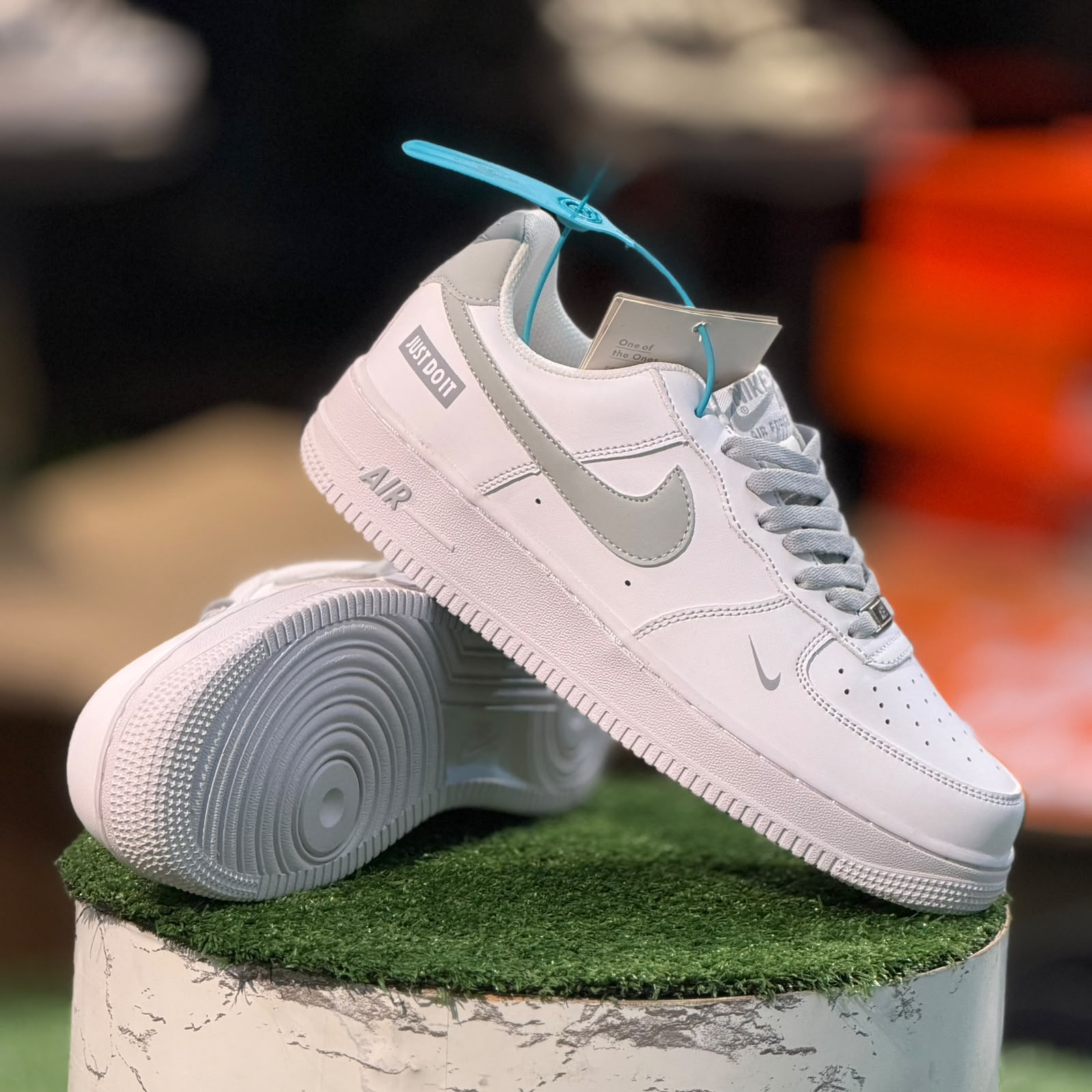 Nike Air Force 1 White N Grey 