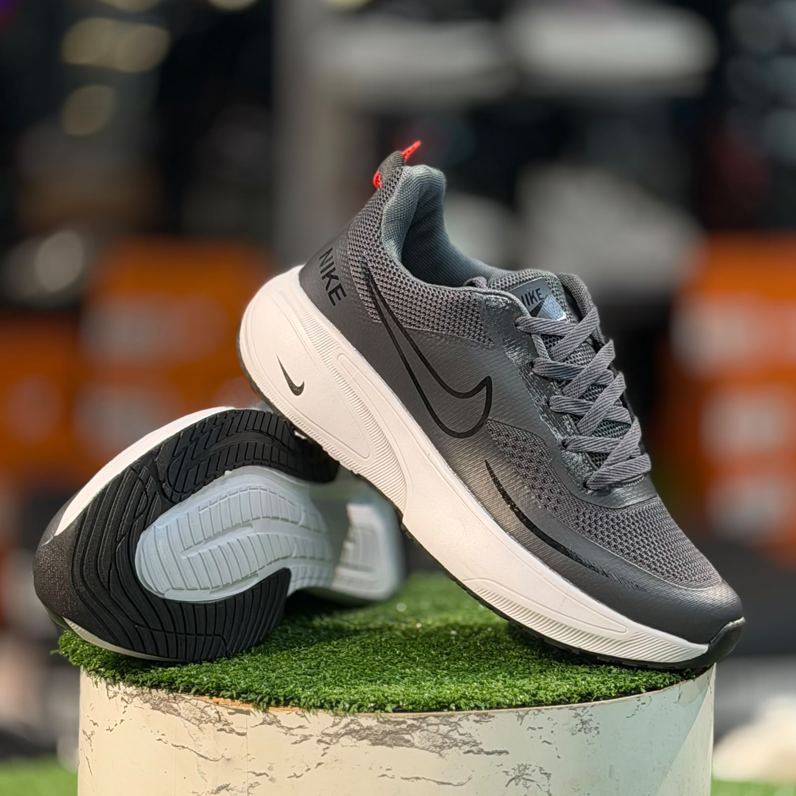 Nike Promina Dark Grey N White Running