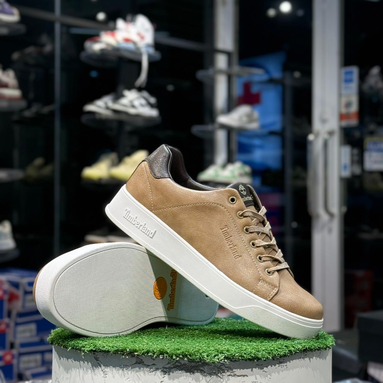 Timberland Sneakers Beige Coffee