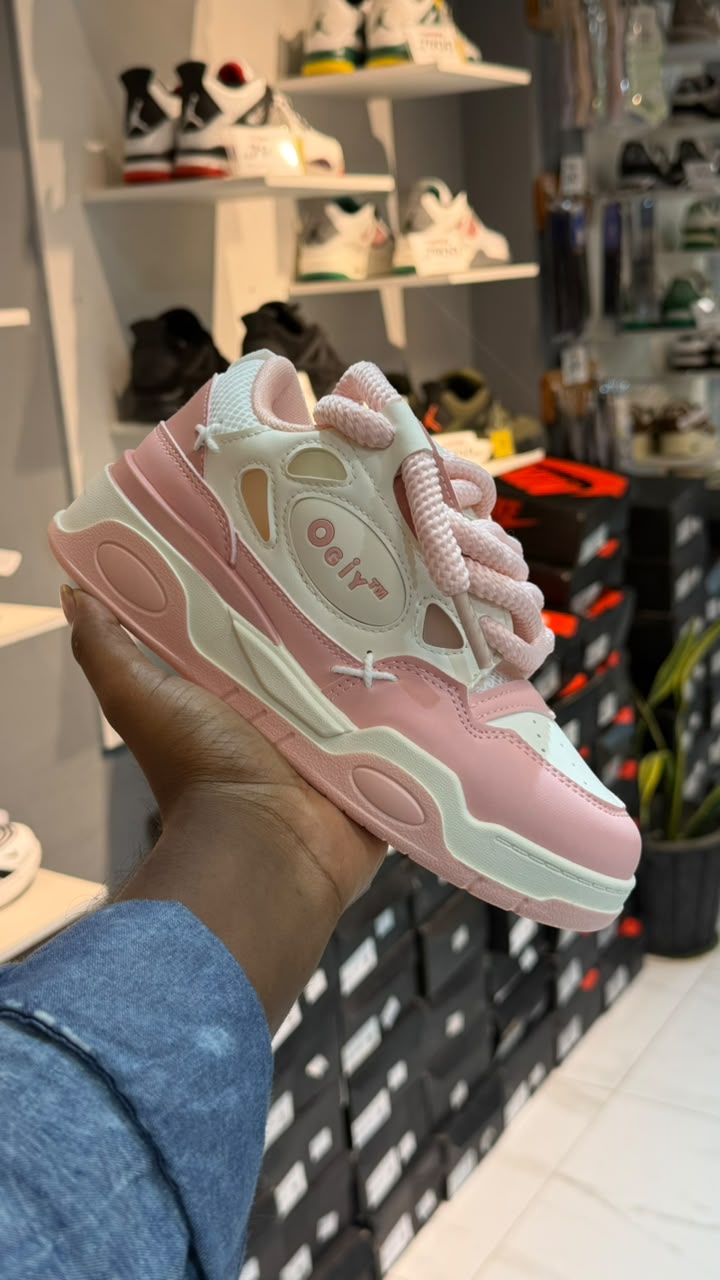  Fashion Chunky Ogiy Baby Pink